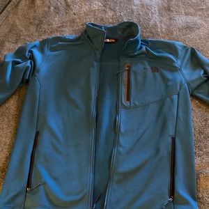 The North Face Men’s unlined full zip jacket size large